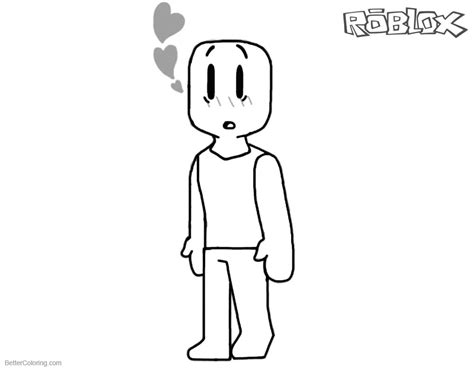 roblox noob coloring pages coloring pages