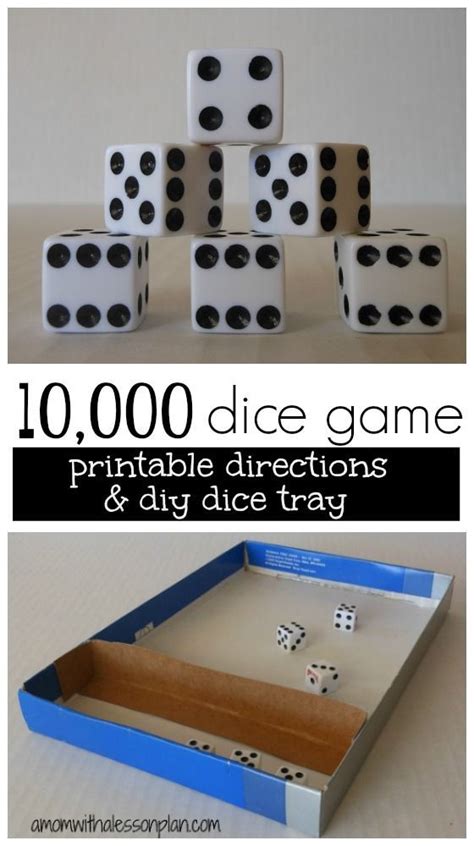 dice game printable rules  scoring dice games fun