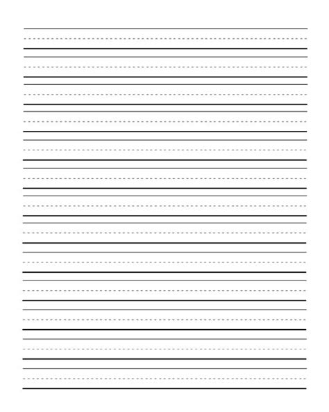 print sheets  lines  grade writing paper printable places