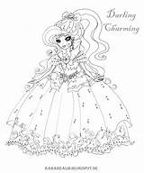 Ever After High Coloring Pages Cerise Doll Darlings Star Printable Kara Realm Hood Getcolorings Monster Adult Dolls Novi Stars Party sketch template