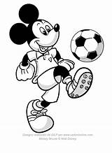 Mickey Topolino Pallone Bola Ballon Palleggia Cartonionline Footballl Coup Pied Chuta sketch template
