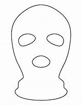 Mask Robber Pattern Printable Template Outline Print Patternuniverse Stencils Templates Use Shape Coloring Crafts Clip Patterns Choose Board Creating Terms sketch template