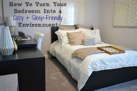Turn Your Bedroom Into A Sleep Friendly Environment