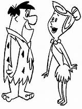 Coloring Pages Flintstones Recommended sketch template