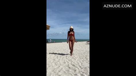 esha gupta flaunting her asset in bikini at beach aznude