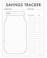 Savings Jar Trackers Template Pjsandpaint Budgeting Spreadsheet Debt Sparplan Financial Vorlagen sketch template