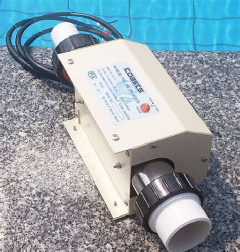 swimming pool  spa heater electric heating thermostat kw ebay