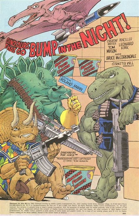 Dinosaurs For Hire Issue 6 Viewcomic Reading Comics Online For Free 2021