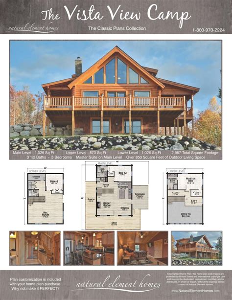 comfy cabins medium home plans  natural element homes lake house plans cabin house