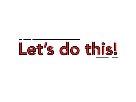 Lets Do This By Crooked Line On Dribbble