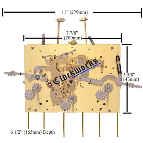 kieninger msu   cm movement  howard miller grandfather clock collectible clock parts