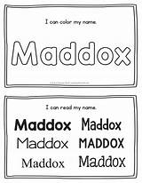 Maddox sketch template