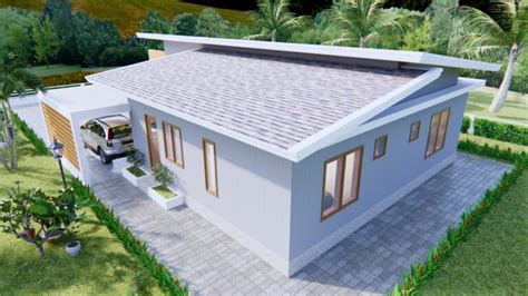 contemporary  bedroom house  dynamic shed roof pinoy house designs