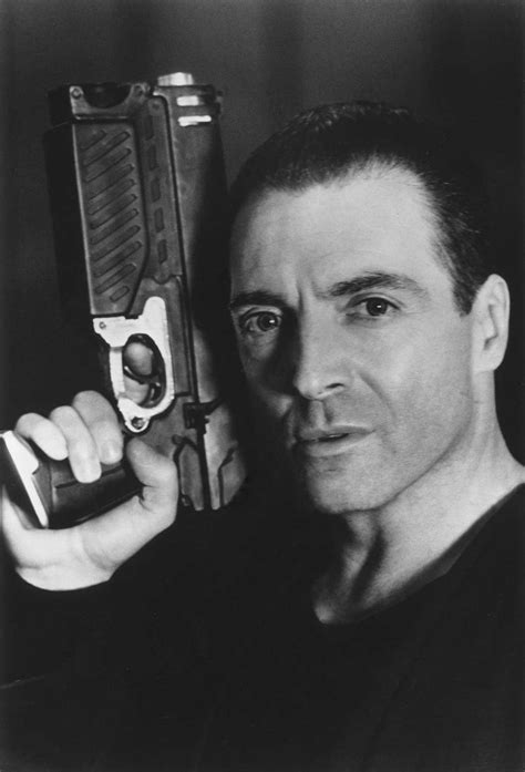 armand assante 1995 as judge rico dredd for the movie judge dredd featuring sylvester stallone
