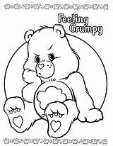 Coloring Care Pages Bears Grumpy Bear Sheets Printable Coloring4free Print Book Cute Kids Template Cartoon Girls Adults Adult Colorear Feeling sketch template