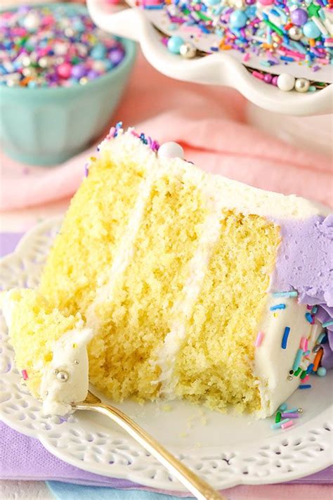 vanilla layer cake  vanilla frosting easy recipe