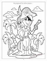 Pirate Fairy Pages Coloring Getdrawings Getcolorings Color sketch template