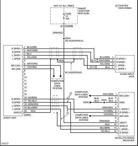 ford  radio wiring harness diagram wiring diagram
