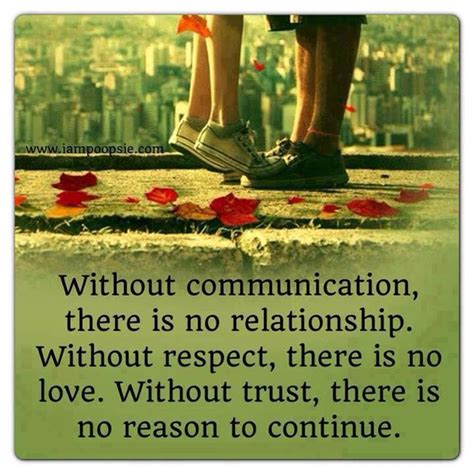 Without Communication There Is No Relationship Beautiful Words