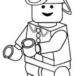 lego fireman coloring pages firefighter