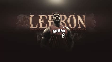 lebron james miami heat  widescreen wallpaper basketball