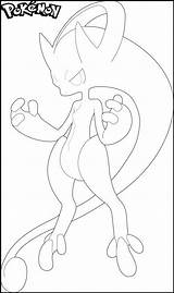 Mewtwo Coloring Mega Top Printable Children Pages Collection sketch template