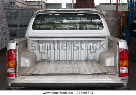 pickup truck bed stock photo edit