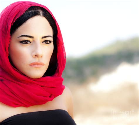 Beautiful Arabic Woman 1 Photograph By Anna Om Fine Art America