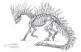 Dragon Skeleton Average Drawings Characteristics Dinosaur Recognizable Nevertheless So Whitlatch Terryl Did But Combine Sort Both Different Why Create sketch template