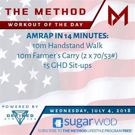 Workout Of The Day Friday June 8 2018 Amrap In 12