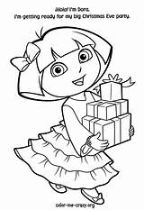 Dora Aventureira Flamenca Concernant Ses Weihnachtsgeschenke Regali Suoi Greatestcoloringbook Exploratrice Tudodesenhos Paintingvalley Cinderella Wonderful sketch template