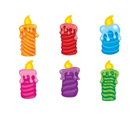 colorful candles mini accents variety pack birthday candles printable