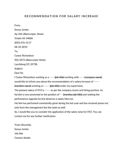 job recommendation letter  employee   write  recommendation