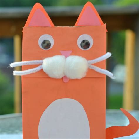paper bag puppets guide patterns