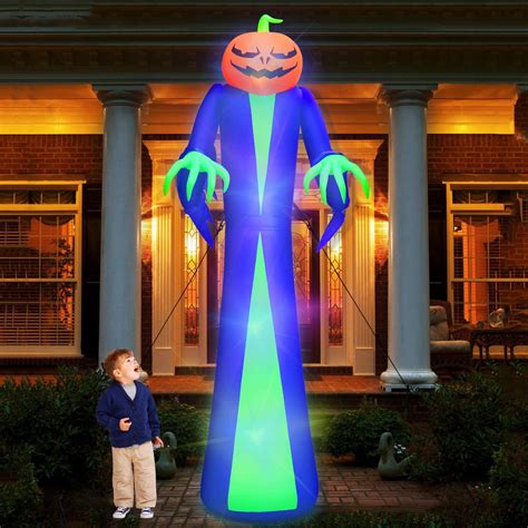 top  blow  halloween decorations  create  spooky atmosphere