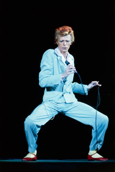 David Bowie Blue Suit By Terry O Neill