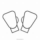 Guantes Boxeo Ultracoloringpages sketch template