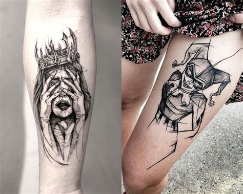 estilos de tatuajes creativos  llenar tu piel de color