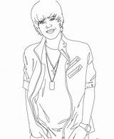 Justin Bieber Coloring Pages Printable Comments Books sketch template