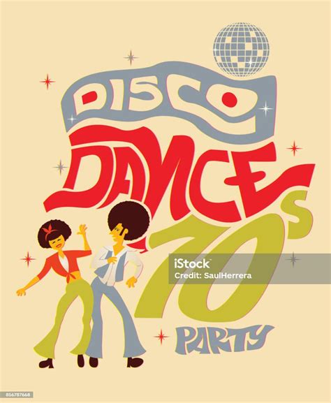 70s disco dance stock illustration download image now istock
