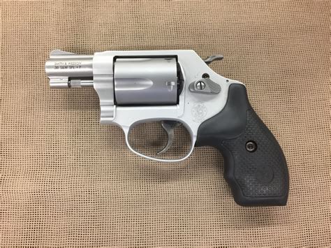 smith wesson model  airweight  special p  stainless saddle rock armory