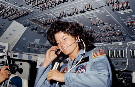 Photos 35 Years Ago Astronaut Sally Ride Became The First American