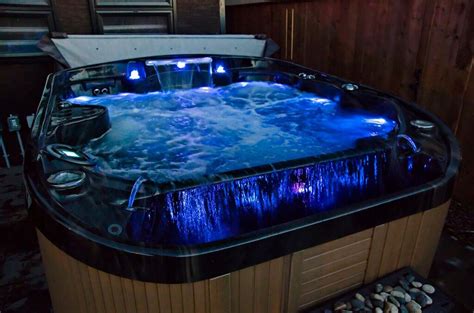cascade spa blue hot tub swim spa hot tub spa hot tubs