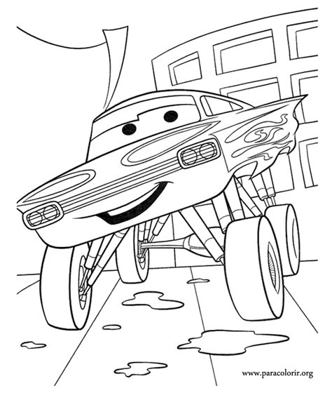 cars  ramone coloring page