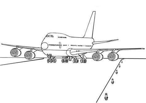 airplane coloring page coloring book