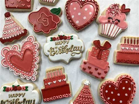 valentine birthday cookies hayley cakes and cookies hayley cakes and