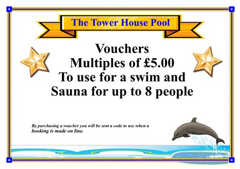 gift vouchers  tower house pool