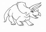 Triceratops Dinosaure Dinosaurs Imprimer Telecharger sketch template