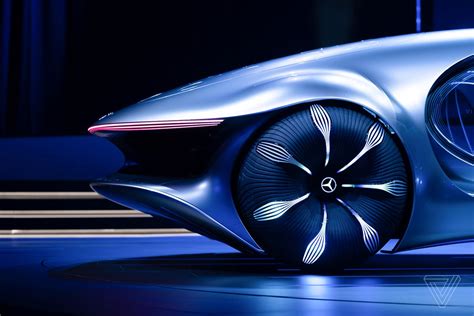 mercedes benz unveils  avatar themed concept car  scales  verge