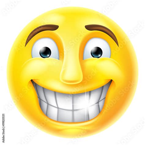 nervous smile emoji emoticon stock image  royalty  vector
